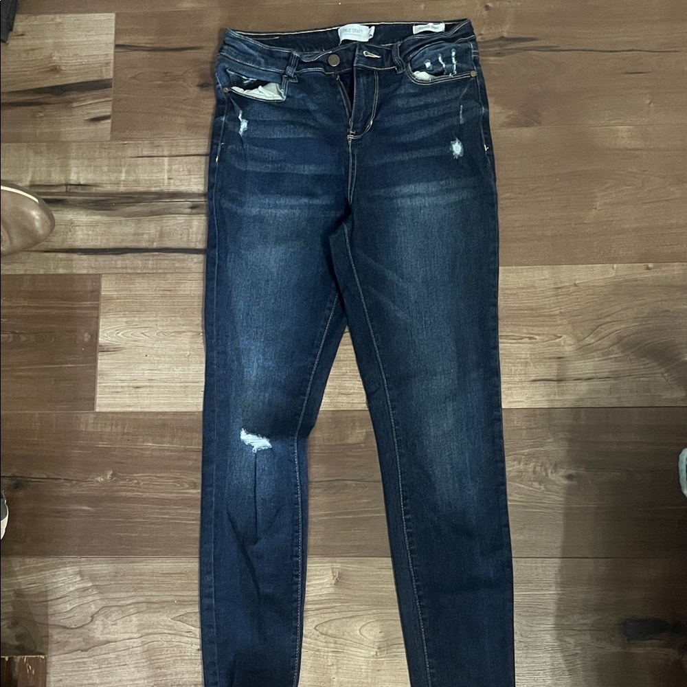 True Craft Dark Blue Skinny Jeans